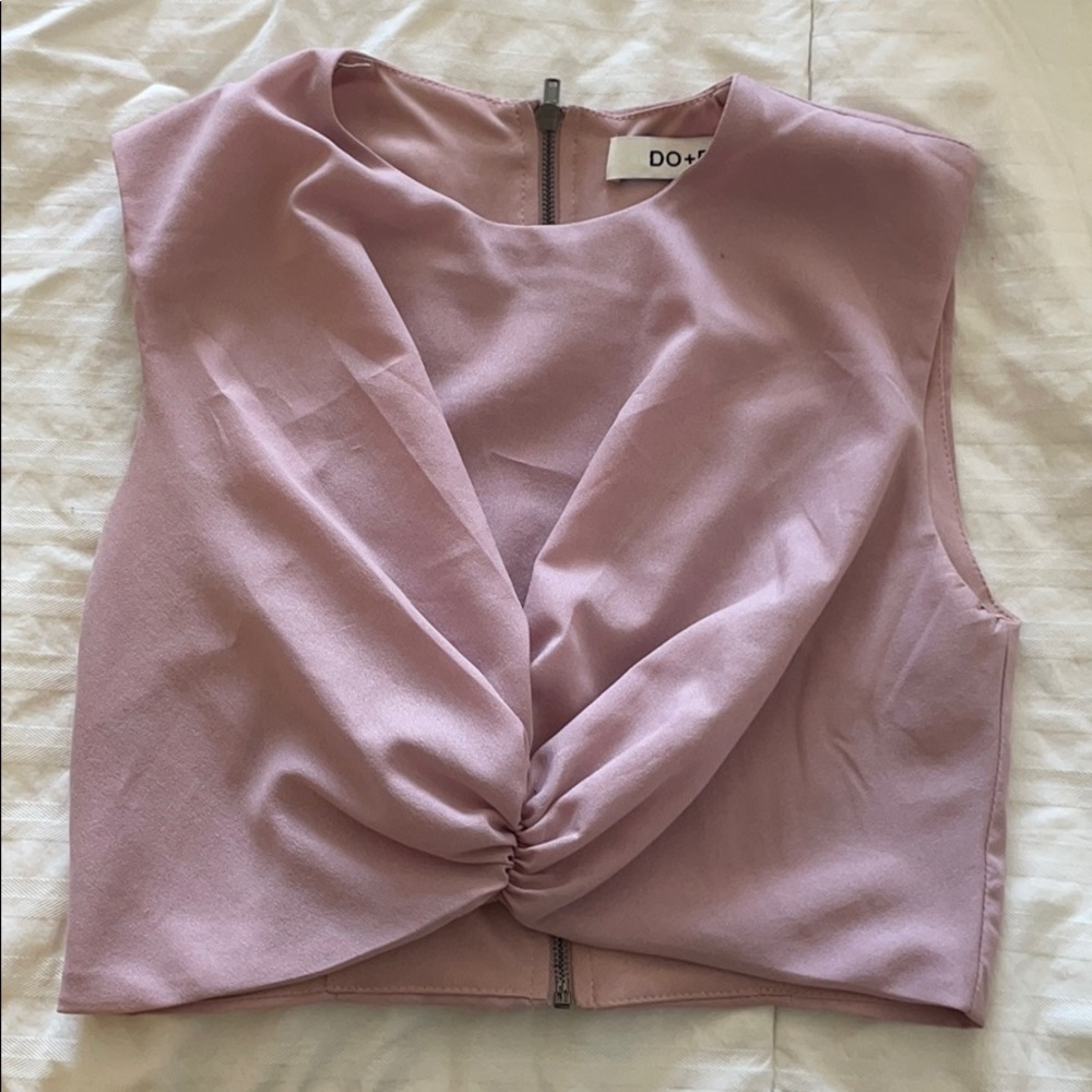 Do+BE Lavender Cropped Top